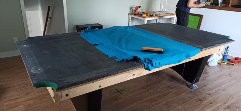 demenagement table de billard