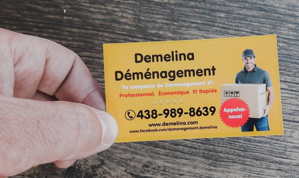 Demelina déménagement