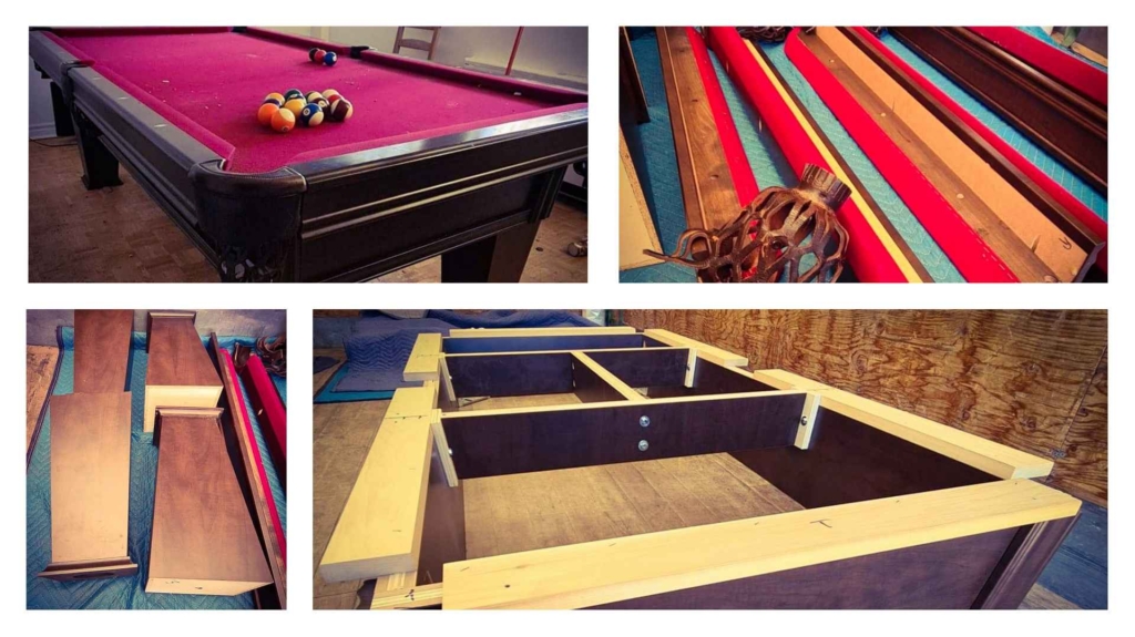 Déménagement de tables de billard à Brossard 