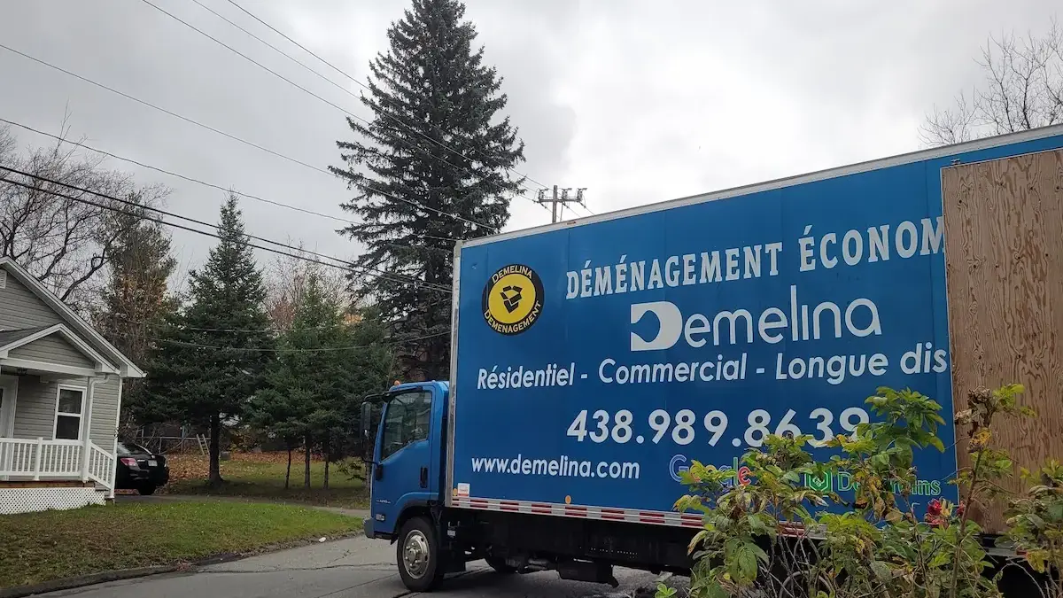 déménagement dernière minute Montréal camion déménagement