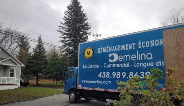 déménagement dernière minute Montréal camion déménagement