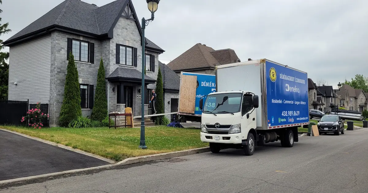 camion déménagement Mirabel service résidentiel