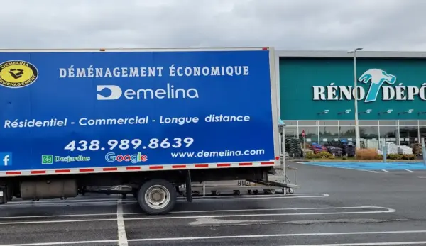 déménagement à prix fixe Montréal déménageurs professionnels camion de déménagement