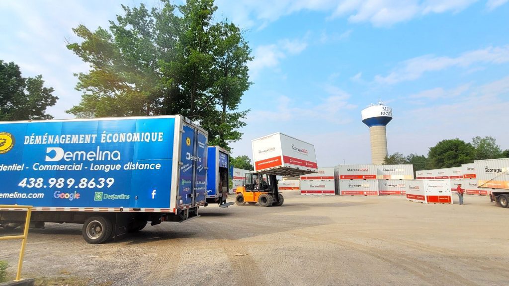 Camion de déménagement à Saint-Hyacinthe et entreposage