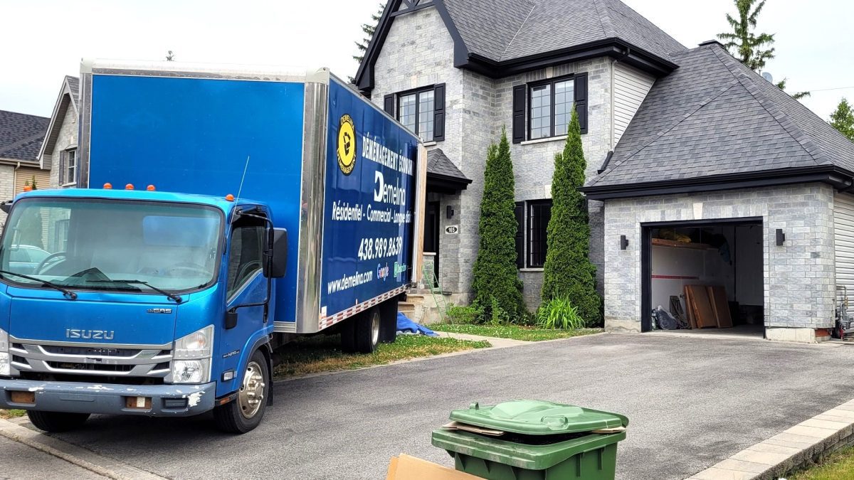 Camion déménagement Île-Perrot