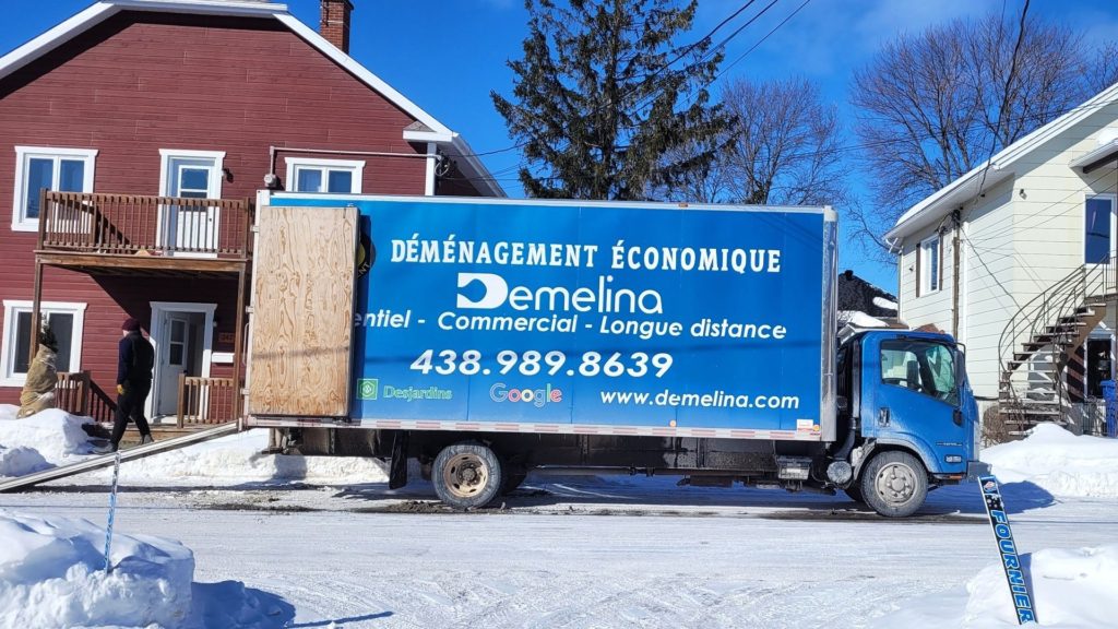 déménagement à Montréal en hiver