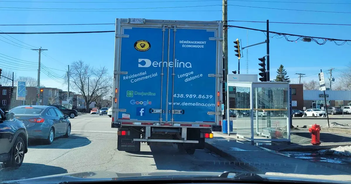 déménagement Saint-Jean-sur-Richelieu camion déménageurs service résidentiel