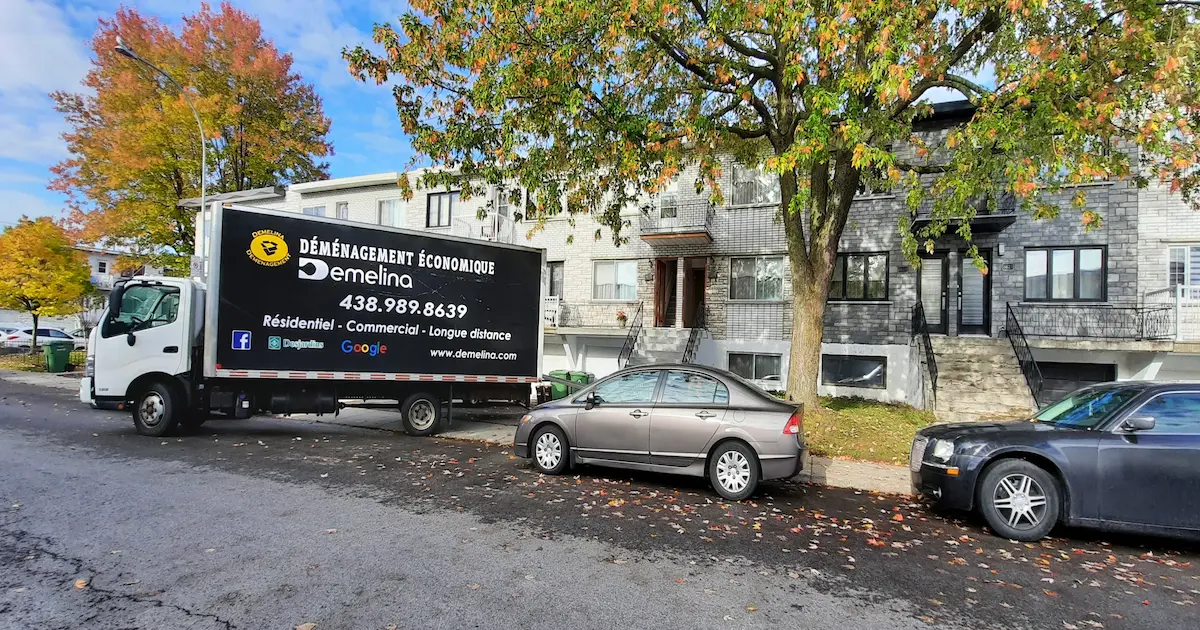 déménageurs professionnels Kahnawake camion
