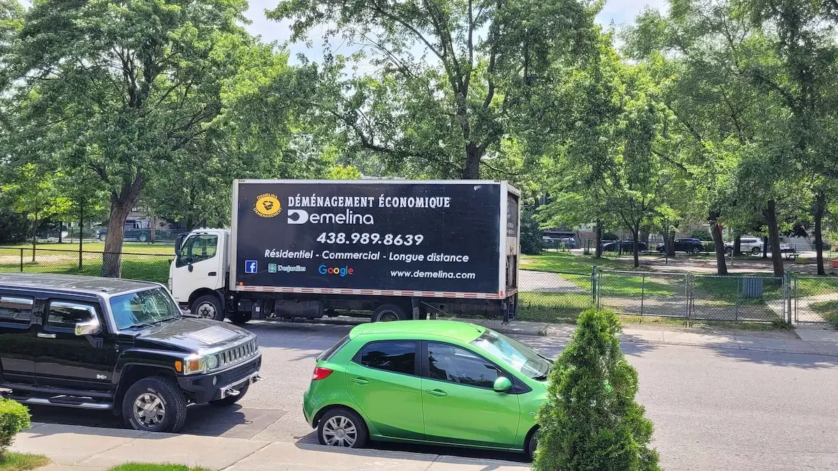 camion de déménagement à Bonsecours